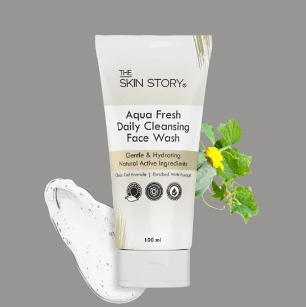 The Skin Story THE SKIN STORY - Aqua Fresh Daily Cleansing Facewash, 100ml