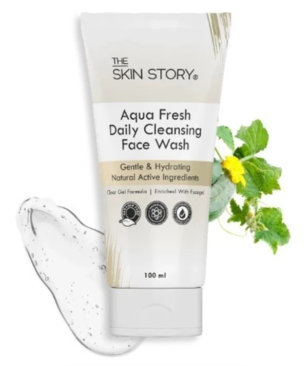 The Skin Story THE SKIN STORY - Aqua Fresh Daily Cleansing Facewash, 100ml