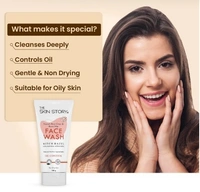 The Skin Story THE SKIN STORY - Oil Control Facewash | Sensitive & All Skin Types | French Red Clay & Rosehip | 100g