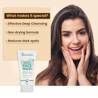 The Skin Story Pore Cleansing Face Wash - 100ml | Deep Cleansing, Moisturizing, and Detoxifying | Infused with Moringa, Witch Hazel, and Shea Butter | Gel-Based, Paraben-Free
