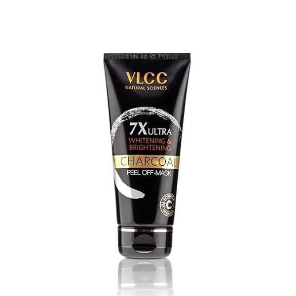 VLCC 7X Ultra Whitening & Brightening Charcoal Peel Off Mask