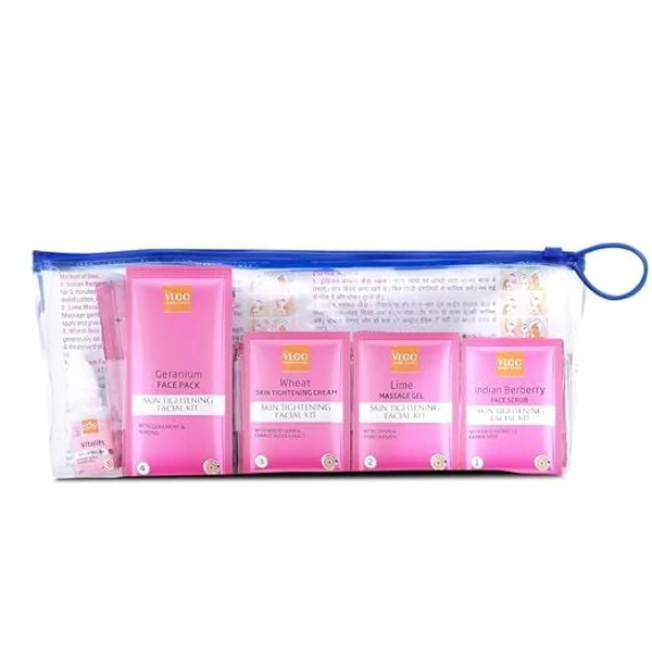 VLCC Skin Tightening Facial Kit (6 Facials) - 240 g + 12 ml