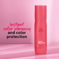 Wella Professionals Invigo Color Brilliance Shampoo, 250 ml | Colour Protecting Hair Cleanser for Coloured, Treated, Fine/Normal Hair | With Lime Caviar