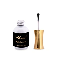 Wernest UV Gel Nail Paint Magic Remover 15ml - Advanced Burst Formula for Effortless Soak Off, Zero Damage Gel Polish Removal, and Professional Nail Care