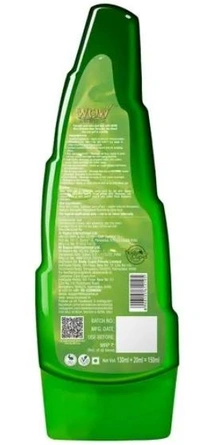 Wow Skin Science Aloe Vera Multipurpose Gel - For Skin & Hair, 130 ml