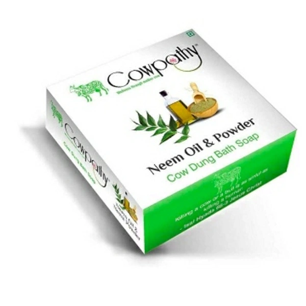 Panchgavya Bath Soap Neem Oil & Powder 