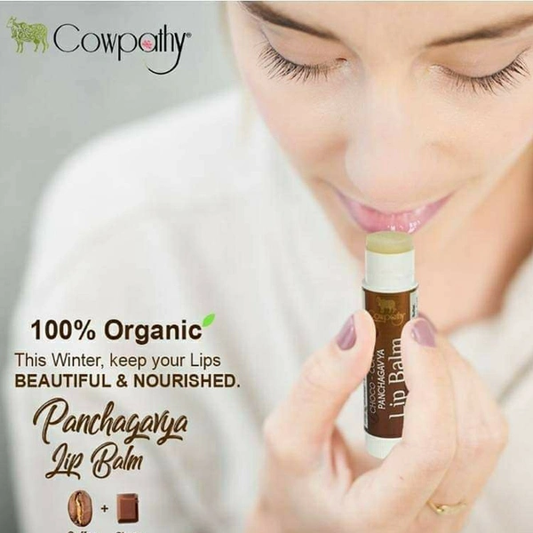 Panchgavya  Lip Balm Choco Coffee 