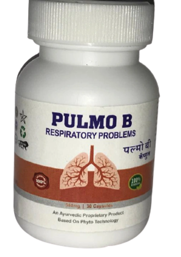 Ayurvedic  PULMO B 60 capsules 