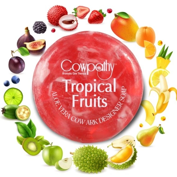 Panchgavya Designer Soap Tropical Fruits 