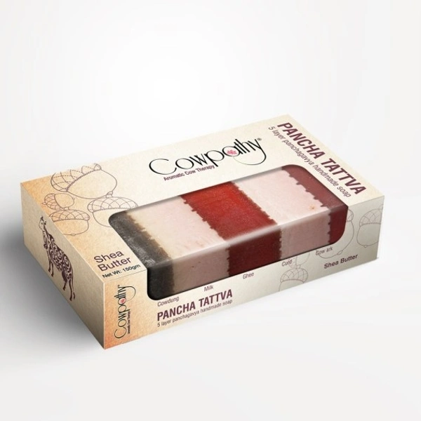 Panchgavya Panchatatva Shea Butter Soap