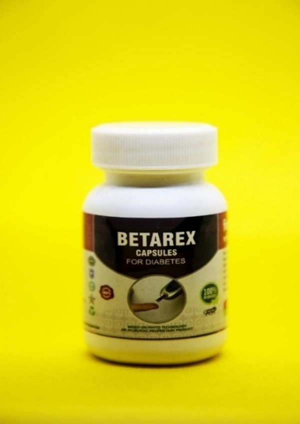 Ayurvedic  BETAREX CAPSULES (for Diabetes) 60 capsules 