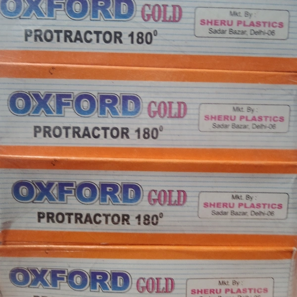 Oxford Gold Protractor 180°