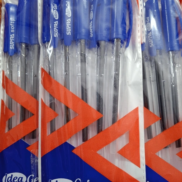 Idea Gel Blue Pen Supra