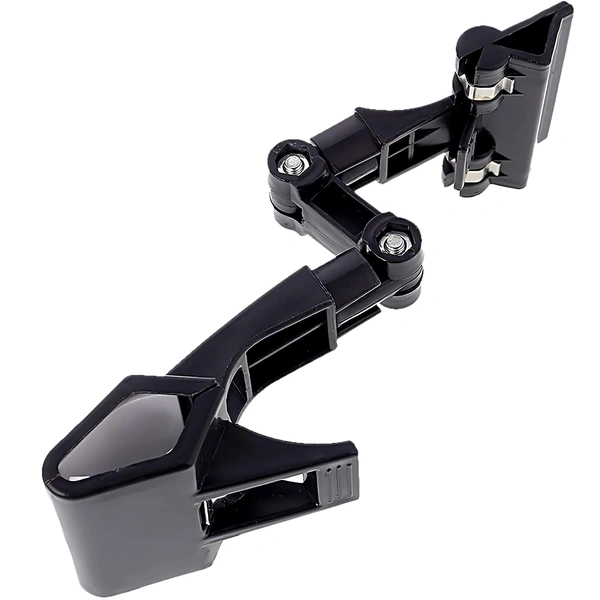 JAZLOG Copy Holder Double Head Rotatable Painting Clip for Artist Easels Drawing Boards Picture Sketch - M, Black, 249 Gram