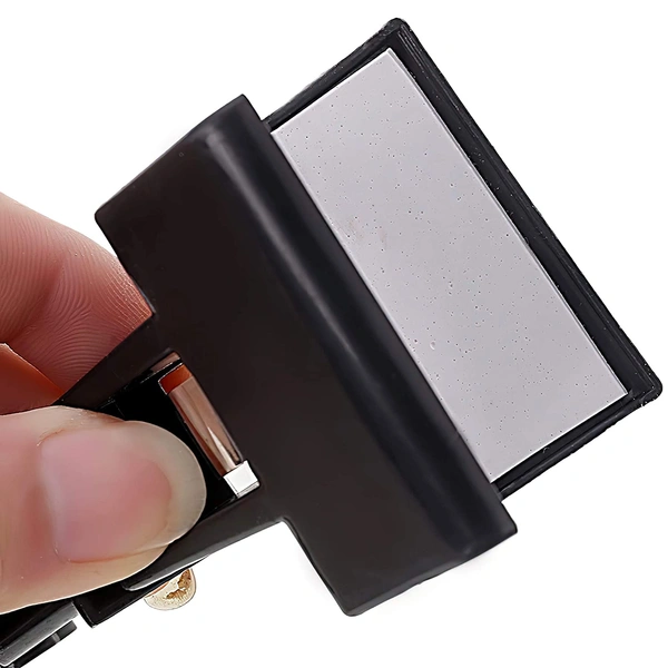 JAZLOG Copy Holder Double Head Rotatable Painting Clip for Artist Easels Drawing Boards Picture Sketch - M, Black, 249 Gram
