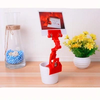 JAZLOG Copy Holder Double Head Rotatable Painting Clip for Artist Easels Drawing Boards Picture Sketch - M, Black, 249 Gram