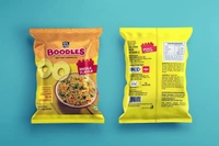 Boodles Masala Flavour Noodles  - White, Value Pack