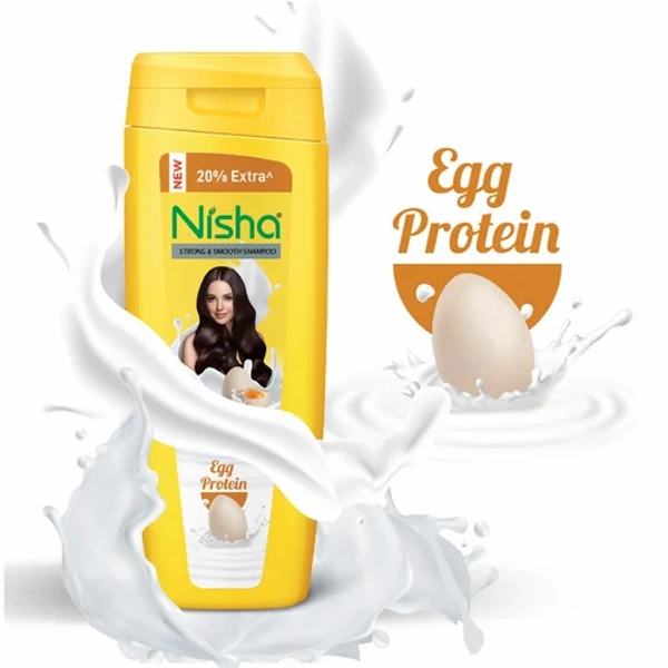 Yutika Natural Pvt. Shampoo Egg Protein MRP 49 - Yellow, 75ml