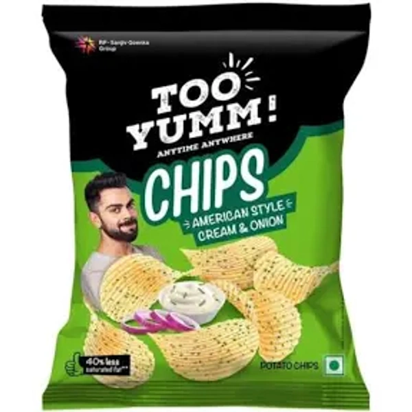 Too Yumm Chips Cream & Onion - 25gm
