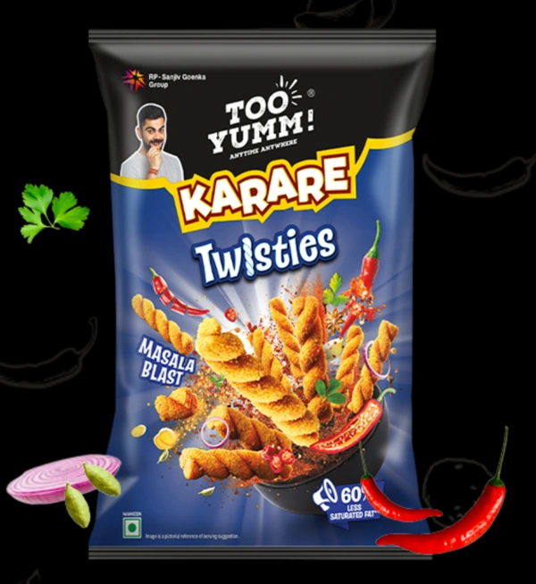 Karare Twisties MRP 5  - 13gm