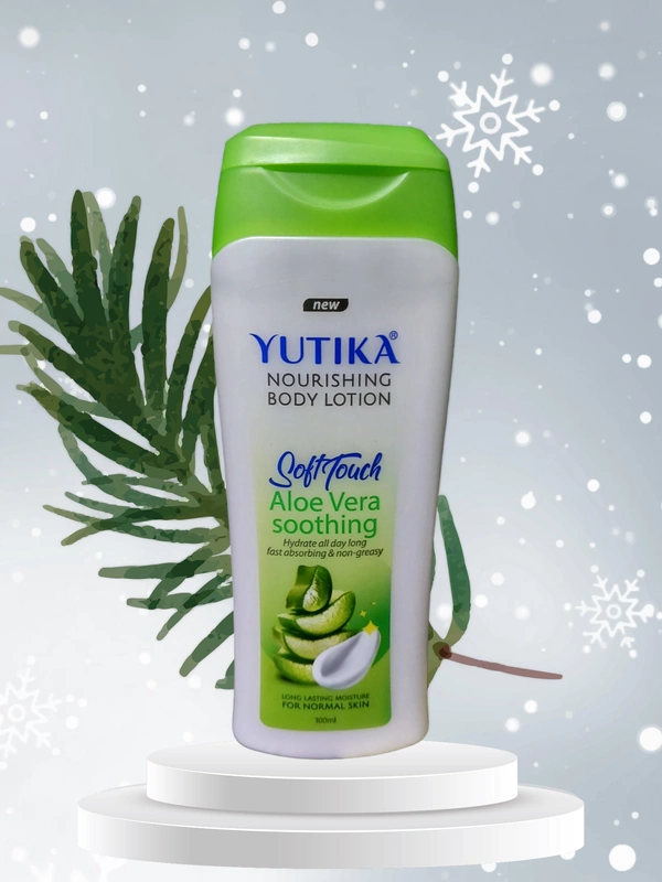 Yutika Natural Pvt. Soft Touch Aloe Vera Sooting Lotion - 100ml, White