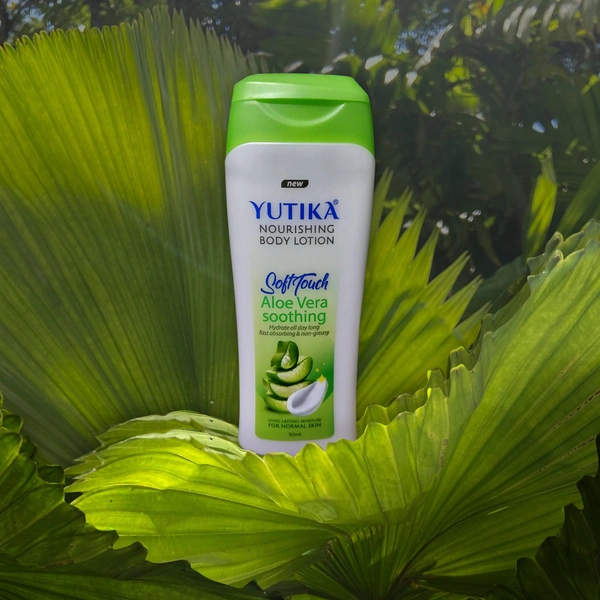 Yutika Natural Pvt. Soft Touch Aloe Vera Sooting Lotion - 100ml, White
