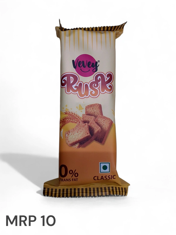 Vevey Rusk Classic  - 65g, Set Of 3