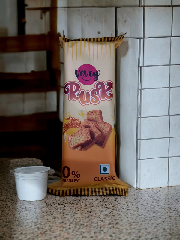Vevey Rusk Classic  - 65g, Set Of 3