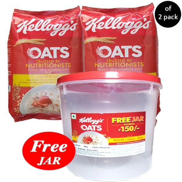 Kellogg's Oats Jar - Value Pack