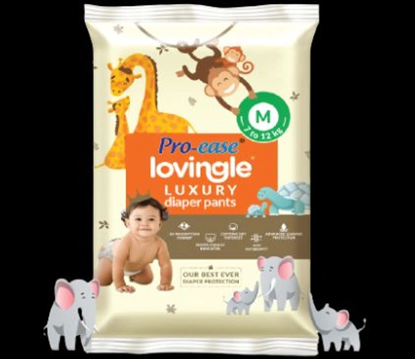 Lovingle Luxury Diaper M - Medium