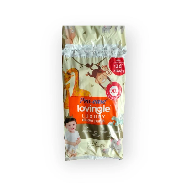 Pro-ease  Lovingle Luxury Diaper XL - Value Pack, Set Of 5