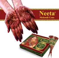 Nisha Neeta Mehandi Cone Set Of 3 Box - 20g