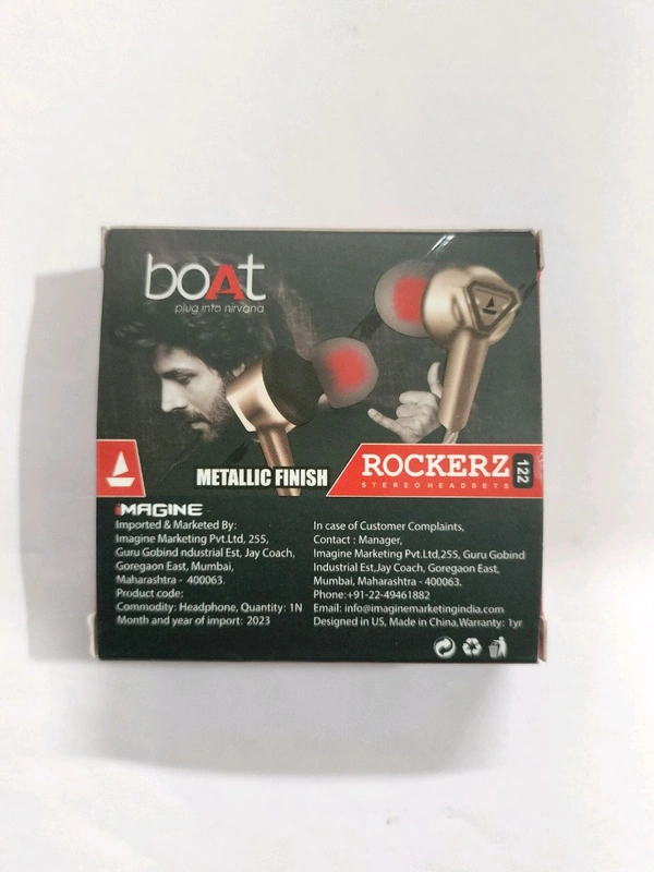 Boat Rockerz 122 - Gray, 3.5mm