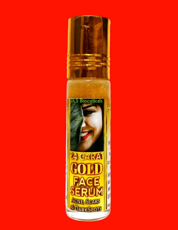 DLS 24K Gold Face Serum Roll On - 8ML