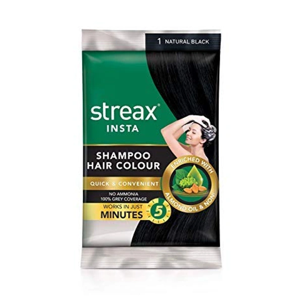 Streax Shampoo Hair Colour 