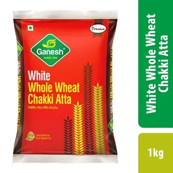 Ganesh Premium Whole Wheat Atta (1kg)