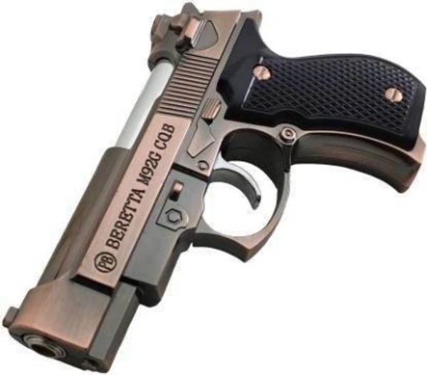 Stylolook Ravinder Stores beretta mini gun lighter Plastic, Iron Gas LighterMaterial: Plastic, IronPack of: 1Color: Copper, Black7 Days Return Policy, No questions asked. - Multicolour, As in Description