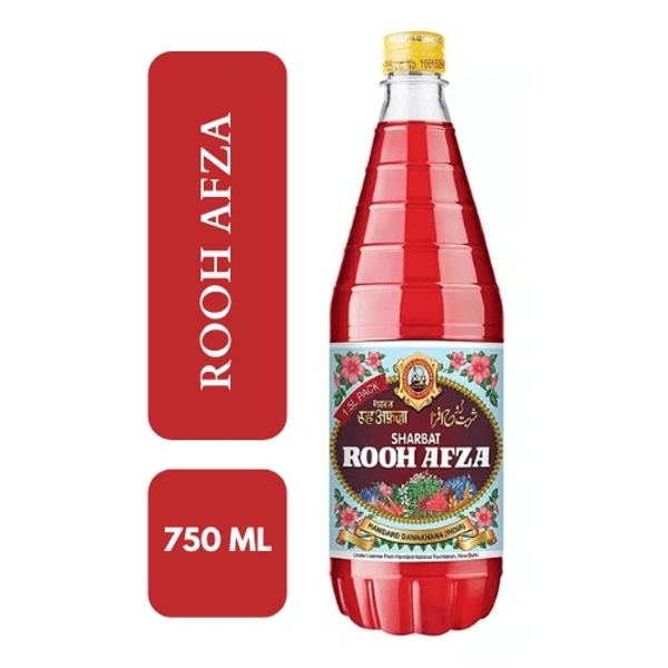 Hamdard Rooh Afza Sharbat - 750ml