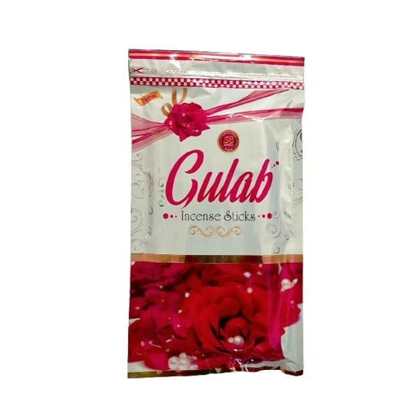 Gulab Agarbatti Zipper Pack - 200gm