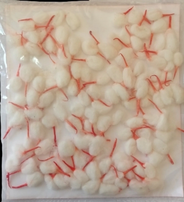 Cotton Wicks - Red Color - 1 Packs
