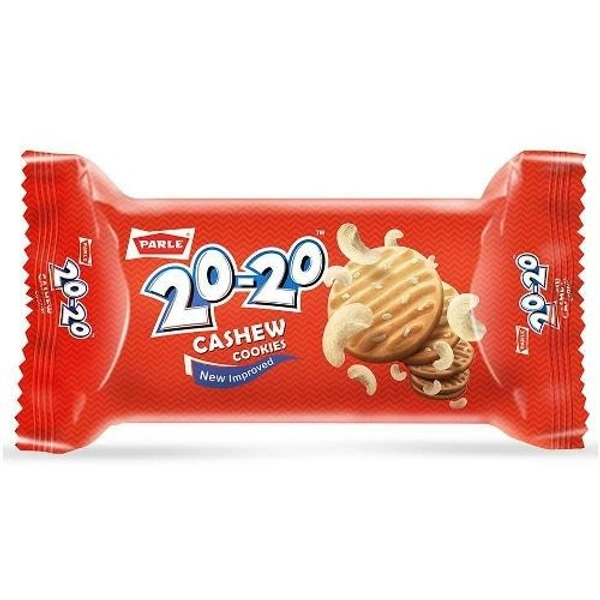 Parle 20-20 Cashew Biscuits - 30gm