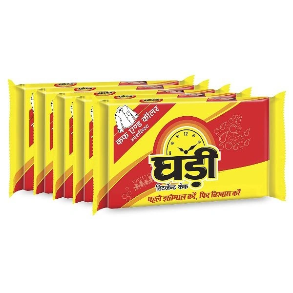 Ghadi Detergent Cake (4+1) - 750gm