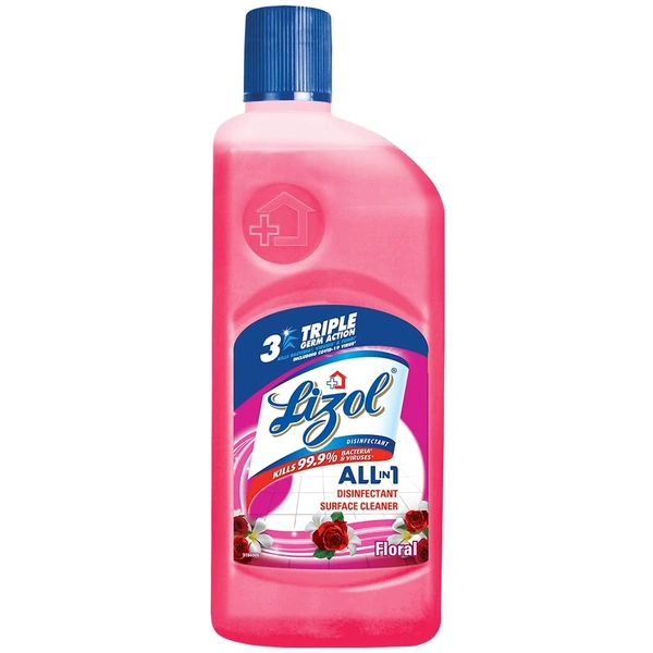 Lizol Disinfectant Surface & Floor Cleaner - 500ml