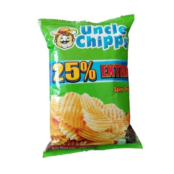 Uncle Chipps Spicy Treat Chip Potato Spicy Chip - 26gm