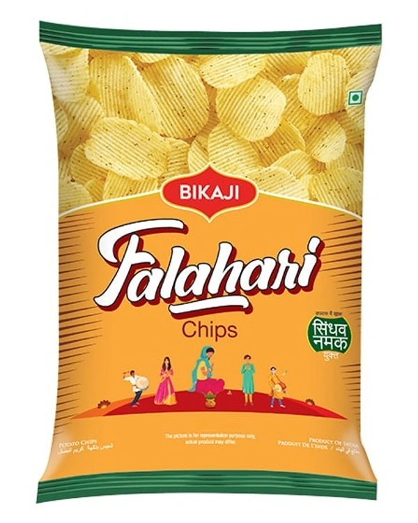 Bikaji Falahari Chip Potato Salted Chip - 34gm