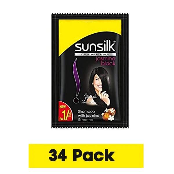 Sunsilk Black Shine Shampoo - Pack of 34