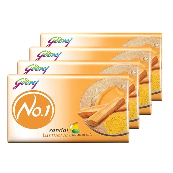 Godrej No. 1 SND & TUR Soap - Pack of 4 - 4U X 57 gm