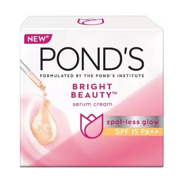 Pond's Bright Beauty Serum Cream Anti-Spot Fairness SPF 15 Day Cream - 35gm