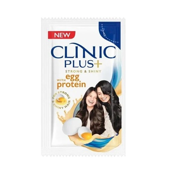 Clinic Plus Strong & Long With Egg Protein Shampoo - Pack of 34