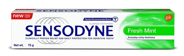 Sensodyne Fresh Mint Toothpaste - 75gm